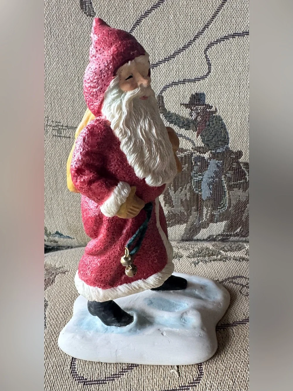 Vintage 1990 Hallmark The Heirloom Santa Collection A Happy Christmas By Dunkin